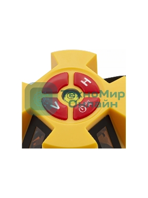 Лазерный уровень Denzel LX3, 10м, ±0,3мм/1м, 635нм, 35070