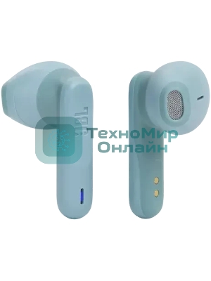 Наушники TWS JBL Wave Flex мятный, вкладыши, Bluetooth, быстрая зарядка, до 8 ч