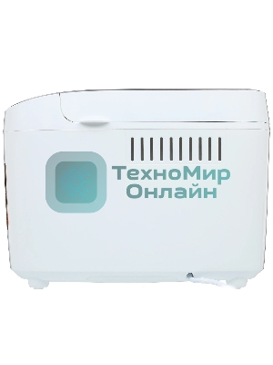 Хлебопечка Centek CT-1415 (бел/сталь) 1500 г БОЛЬШОЙ ОБЪЕМ, 860Вт, 15 программ, таймер, LCD, окошко