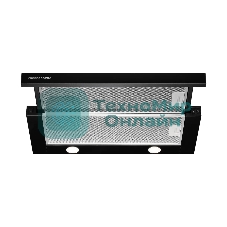 Встраиваемая вытяжка Kuppersberg SLIMTURBO 60 B, 60 см, отвод/рециркуляция, 1500 м3/час, механическое управление, 3 скорости, освещение 2х2 Вт, металлические жироулавливающие фильтры, угольный фильтр KF-ES (опция), 63.4 дБ, обратный клапан, шхвхг:55.2x25.5x28см, черный