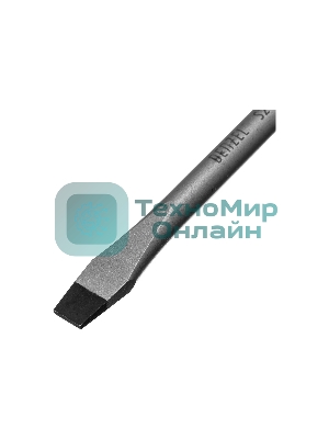 Отвертка Denzel SL6x100 мм, S2, 3к рукоятка