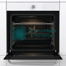 Электрическая духовка Gorenje BOS67371SYW 60 см, 77 л, Коллекция: Simplicity, Очистка паром AquaClean, 12 режимов, белый