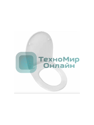 Сиденье для унитаза САМАРА с пластиковыми креплениями