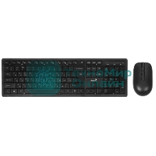 Комплект клавиатура+мышь Genius Smart KM-8200 беспроводной, USB, 1000 DPI, чёрный