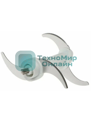 Измельчитель Willmark WMC-7288SS (550Вт., стекл. чаша 2л., рез. основ, корпус нержав. сталь, чёрный)