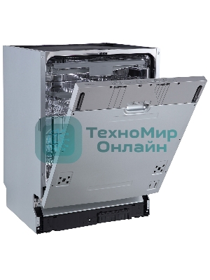 Встраиваемая посудомоечная машина Zigmund & Shtain DW 306.6, серый, 59.8 см, 14 компл., 49 дБ, класс A+++