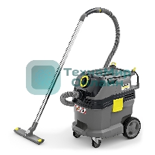 Строительный пылесос Karcher NT 30/1 Tact L серый, 1380 Вт, уборка сухая/сбор воды, пылесборник мешок/контейнер, 30 л