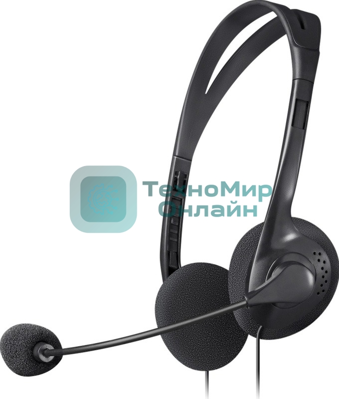 Гарнитура Defender HN-102 чёрный, проводная