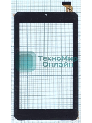 Сенсорное стекло (тачскрин) HSCTP-802-7-V0, черное