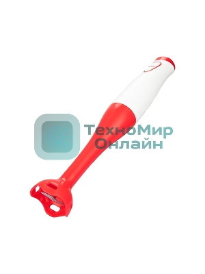 Блендер погружной Blackton Bt HB400P White-Red. Мощность 400 Вт, Режим ТУРБО