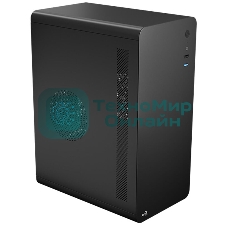 Компьютерный корпус Aerocool / Formula CS-110-S-BK-v1 (mATX, 0.7мм, USB 3.0 x1, USB 2.0 x2, 1x 8см Black Fan)