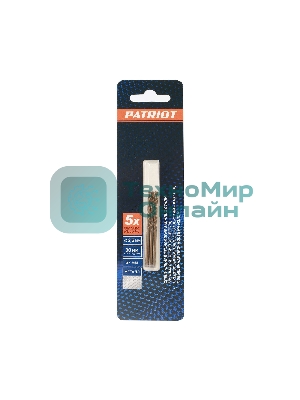 Сверло EDGE by PATRIOT по металлу 2,5 мм, 3шт в блистере