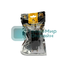 Сетевое зарядное устройство Cablexpert 20Вт, 3А, QC3.0/PD, 1xUSB, 1xType-C, черный, пакет