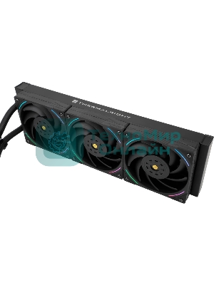 Система жидкостного охлаждения Thermalright Elite Vision 360 ARGB Soc-AM5/AM4/1200/1700/1851 черный 4-pin 27.7dB Al LCD Ret (E-VISION-360-BL-ARGB)