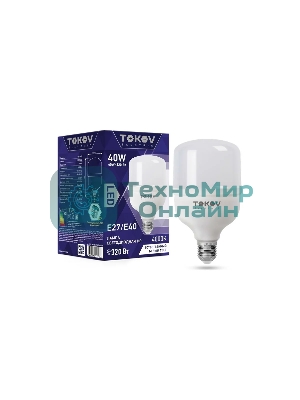 Лампа светодиодная TOKOV ELECTRIC 40Вт HP 4000К Е40/Е27 176-264В