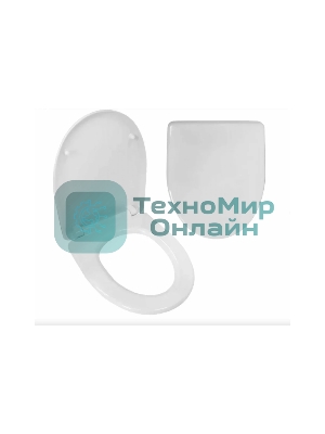 Сиденье для унитаза САМАРА с пластиковыми креплениями