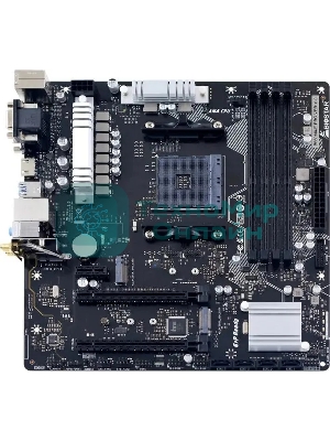 Материнская плата Biostar B550MX/E PRO, AM4, AMD B550, 4xDDR4, 4xSATA, 2xM.2, 1xPCIe 4.0 x16, 1xPCIe 3.0 x4, 1xDVI-D, 1xHDMI, 1xVGA, 1x1Gb LAN, 4xUSB-A 5Gbps, 2xUSB-A 2.0, 1xCOM, 3x3.5 мм, 7.1, mATX