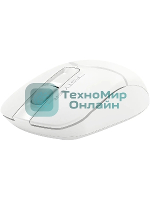 Мышь беспроводная A4Tech Fstyler FB12S белый, 1200 dpi, радиоканал, Bluetooth, USB, кнопки - 2