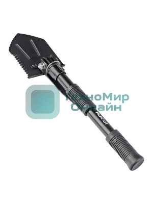 Лопата туристическая Patriot STM 425, многофункциональная, складная, чехол, 425 мм, 540 г.