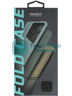 Чехол (клип-кейс) BoraSCO для Samsung Galaxy A25 Microfiber Case черный