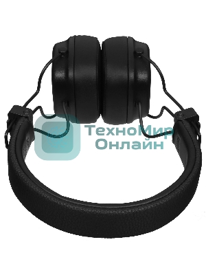 Беспроводные/проводные наушники Marshall Major IV черный, накладные, Bluetooth + проводной, беспроводная зарядка, до 80 ч