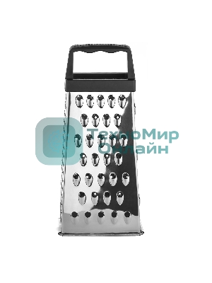 Терка LARA LR07-50 4 поверхности, высота 20 см, нерж. сталь, ручка