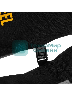 Перчатки универсальные Denzel 68088 искусственный мех, работа с сенсорным экраном, размер 10