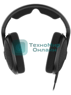 Наушники Sennheiser HD 560S накладные открытые 6-38000Гц съемный 3м, 6.3мм, Адаптер-переходник 6,3 мм/3,5 мм, 110дБ, 120 Ом, амбушюры велюр, черные