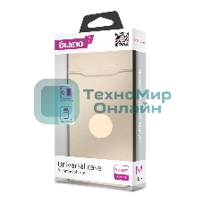 Чехол-книжка универсальный для смартфонов OLMIO р.M, 5.0