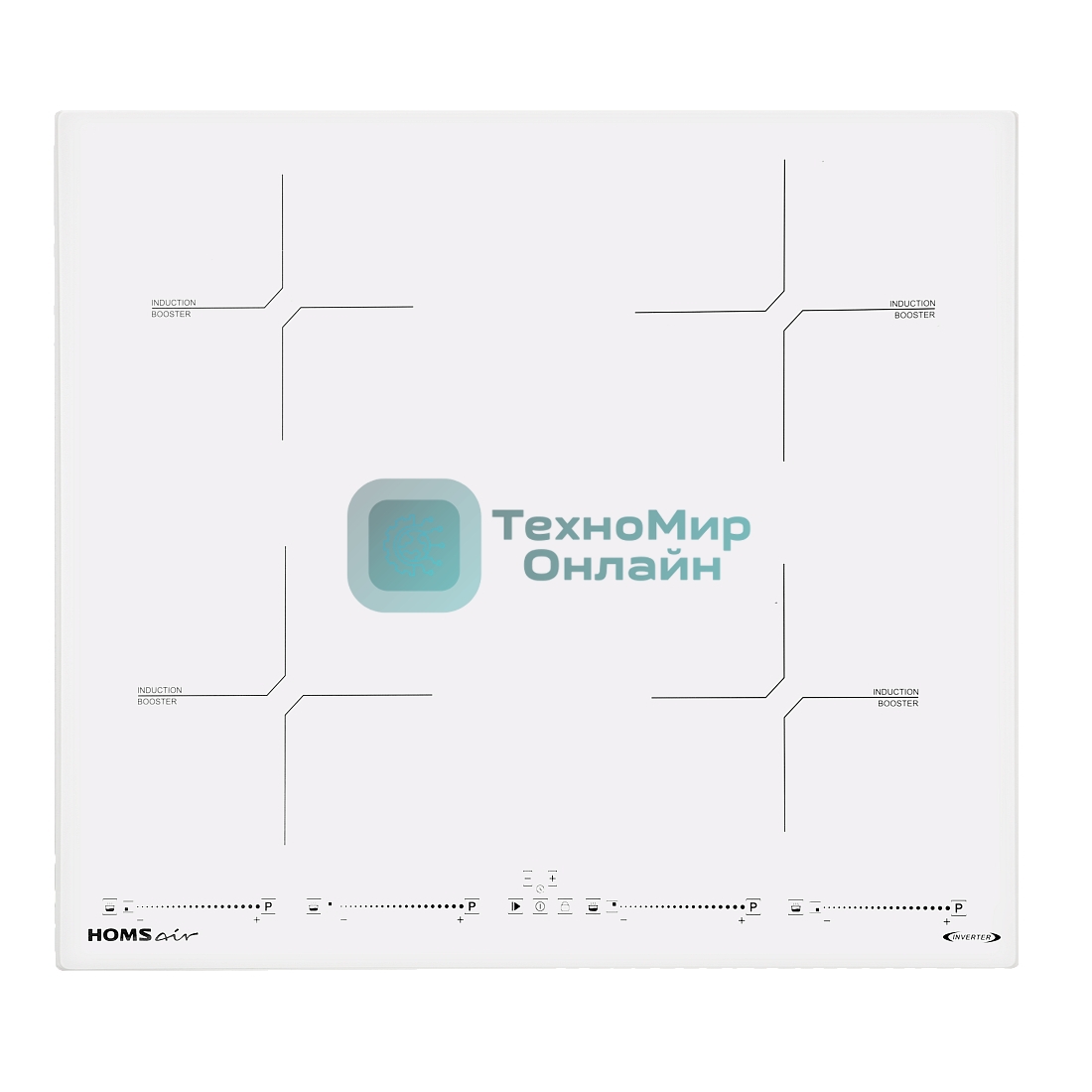 Индукционная варочная панель HOMSair HIC64SWH Inverter
