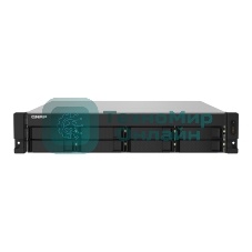 Сетевое хранилище без дисков SMB QNAP TS-832PXU-4G 8-Bay AL324 quad-core 1.7 GHz 2U rackmount NAS, 4Gb DDR4 UDIMM RAM (max 1x16Gb), SATA 6Gb/s, 2x 10GbE SFP+ LAN, 2x2.5 GbE LAN, 1x PCIe Gen2 x2 slot. W/o RAIL-B02