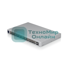 Коммутатор Ubiquiti UniFi USW-48-POE 4SFP 600W управляемый