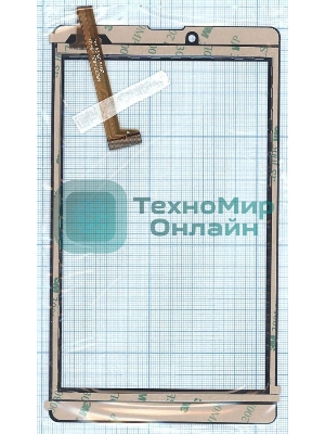 Сенсорное стекло (тачскрин) HSCTP-827-8-V1, черное