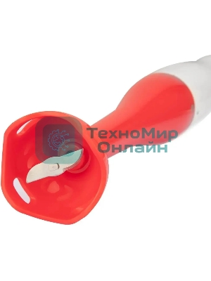Блендер погружной Blackton Bt HB400P White-Red. Мощность 400 Вт, Режим ТУРБО