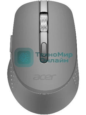 Мышь беспроводная Acer OMR310 темно-серый, 1600 dpi, радиоканал, Bluetooth, USB, кнопки - 7