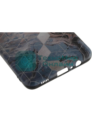 Чехол (клип-кейс) Gresso Meridian, для Samsung Galaxy A02, золотистый/синий gr17aaae8918