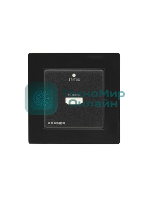 Лицевая панель Kramer Electronics WP-871XR/789T/EU(B) для передатчика WP-871XR/EU-80/86(W); черный