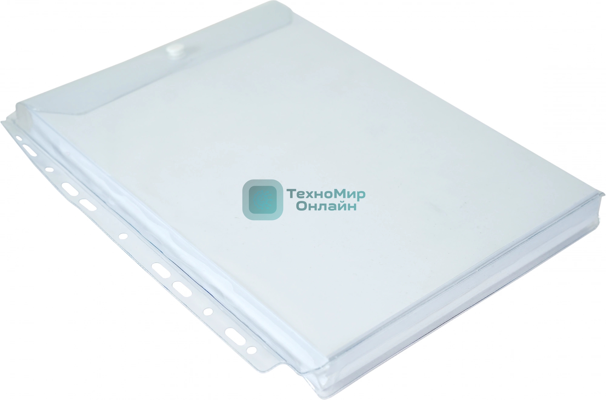 Папка-вкладыш Silwerhof Daily клапан с кнопойс расширением A4 вертикальный пвх 180мкм (упак.:5шт)