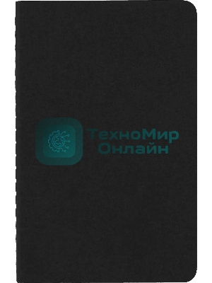 Блокнот Moleskine CAHIER JOURNAL QP314 Pocket 90x140 мм обложка картон 64стр. пунктир черный (3 шт)