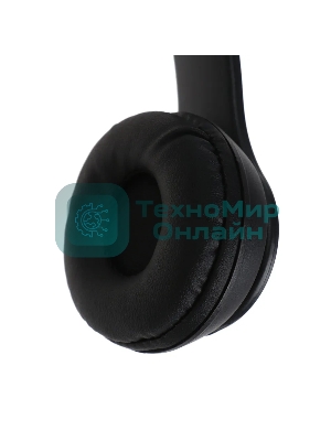 Наушники накладные беспроводные Ergolux ELX-BTHP02-C02 черный