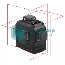 Уровень лазерный Klpro KLLZR93 2кл.лаз. 635нм цв.луч. красный 3луч.