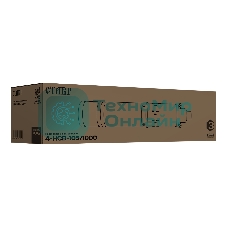 Насос скважинный винтовой 1000Вт, производительность 50л/мин, СТАВР 4-НСВ-105/1000, высота подъема 105м, давление 10.5 бар, глубина погружения 70м, максимальный размер частиц 2мм, внешний диаметр (с кожухом) 99мм, диаметр выходного патрубка G 1', длина кабеля 20м.