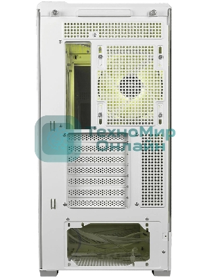 Компьютерный корпус MSI MAG PANO 130R PZ White 2xUSB 3.2 Gen 1, 1xUSB 3.2 Gen2 Type-C, 3x120мм ARGB Reverse Blade Fan, 1x120мм ARGB Fan, 1 to 3 Fan PWM Splitter, Tempered Glass Window