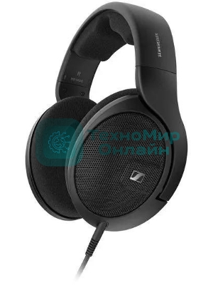 Наушники Sennheiser HD 560S накладные открытые 6-38000Гц съемный 3м, 6.3мм, Адаптер-переходник 6,3 мм/3,5 мм, 110дБ, 120 Ом, амбушюры велюр, черные