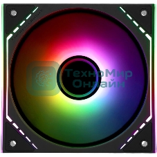 Кулер для корпуса Thermalright TL-M12R-S Reverse (124x120x25mm, 4-pin PWM, ARGB, 34.43CFM, 23.2dBA, 1500RPM, черный)