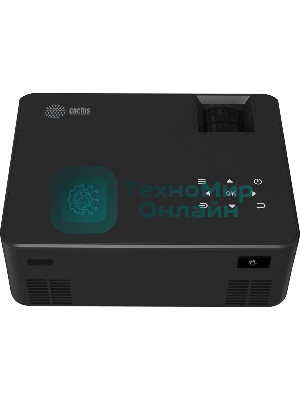 Проектор Cactus CS-PRM.04B.WUXGA-A LCD 400Lm ANSI (1920x1080) 2000:1 ресурс лампы:50000часов 1xUSB typeA 1xHDMI 2.5кг