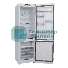 Холодильник Hotpoint HT 5200 C S серебристый двухкамерный 240/83л морозилка снизу, No Frost