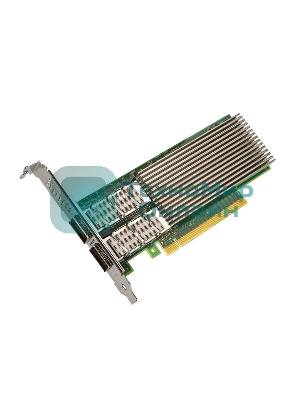 Intel Ethernet Network Adapter E810-CQDA2, 2xQSFP28 ports, 100GbE, PCI-E x16, 1 year
