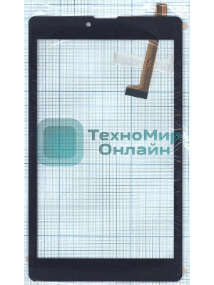 Сенсорное стекло (тачскрин) HSCTP-827-8-V1, черное