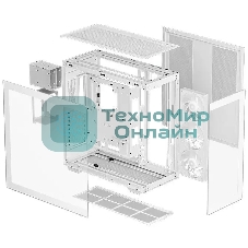 Компьютерный корпус Deepcool CH780 WH белый без БП ATX 2x120мм 1x140мм 2xUSB 3.0 audio bott PSU